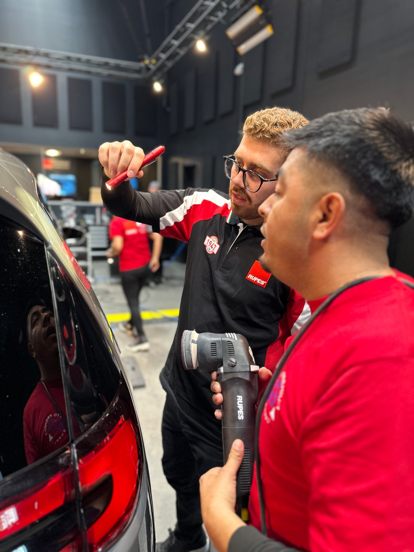 Paint Correction and Spot Sanding RUPES Training