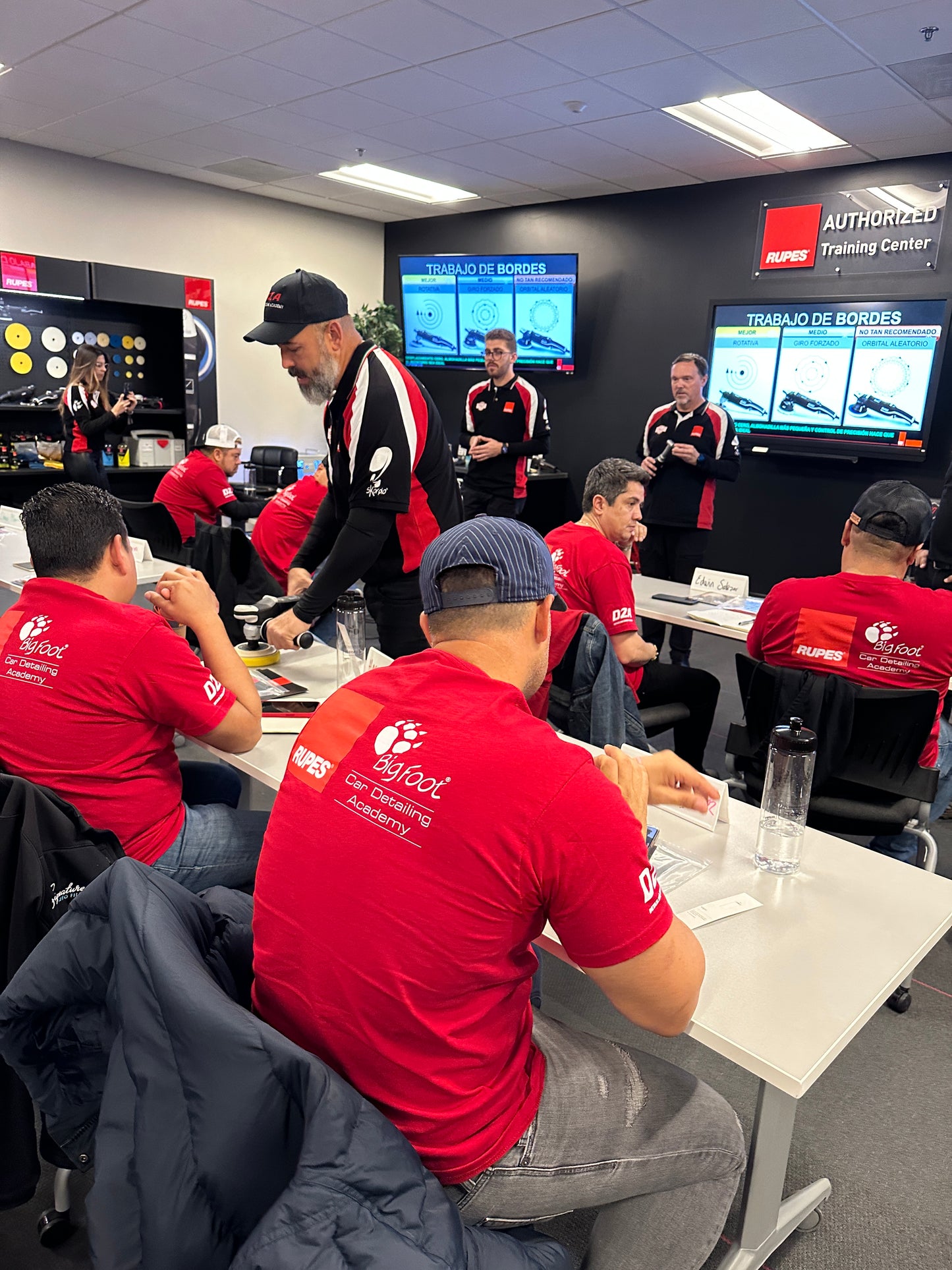 Paint Correction and Spot Sanding RUPES Training
