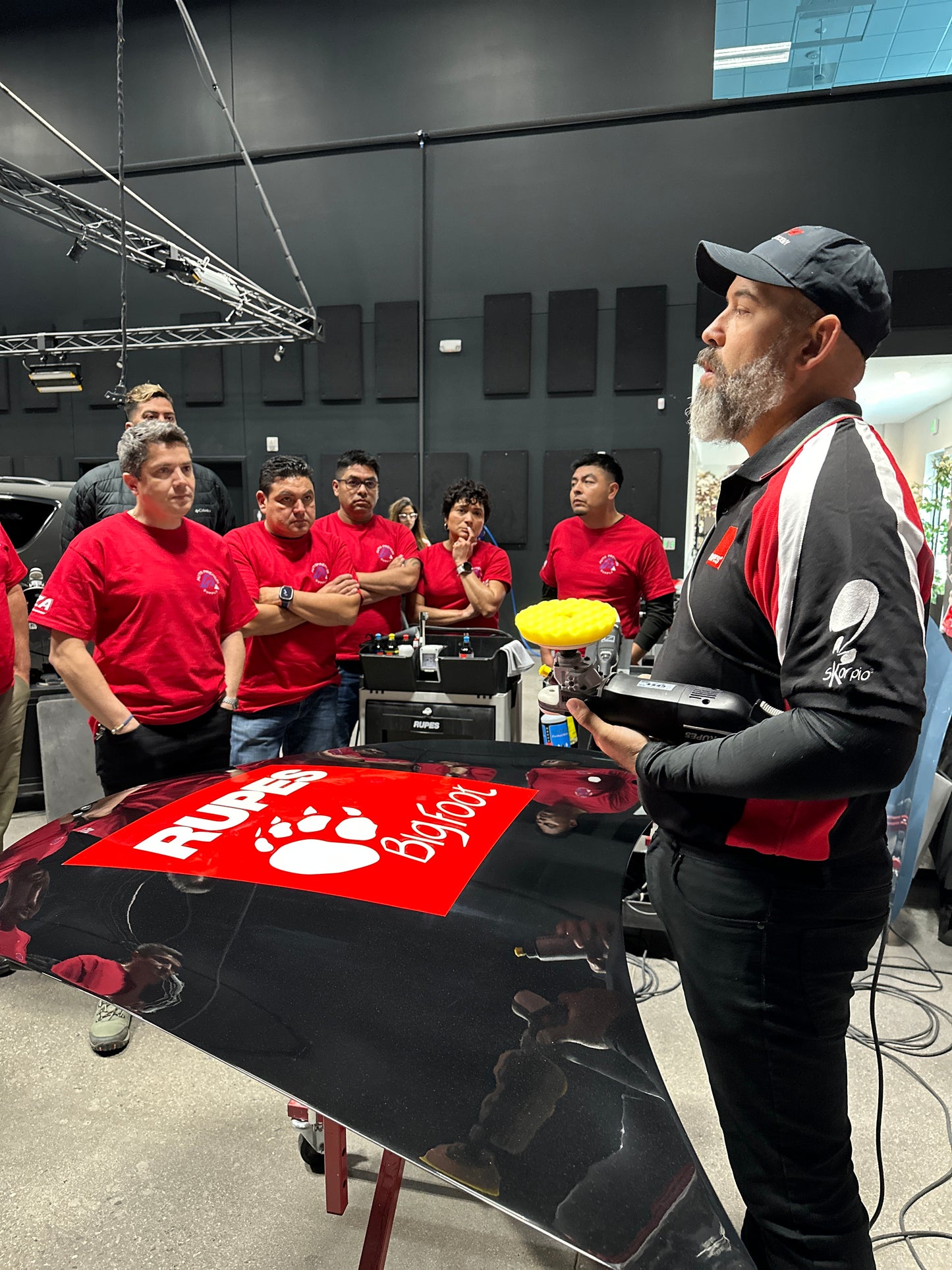 Paint Correction and Spot Sanding RUPES Training