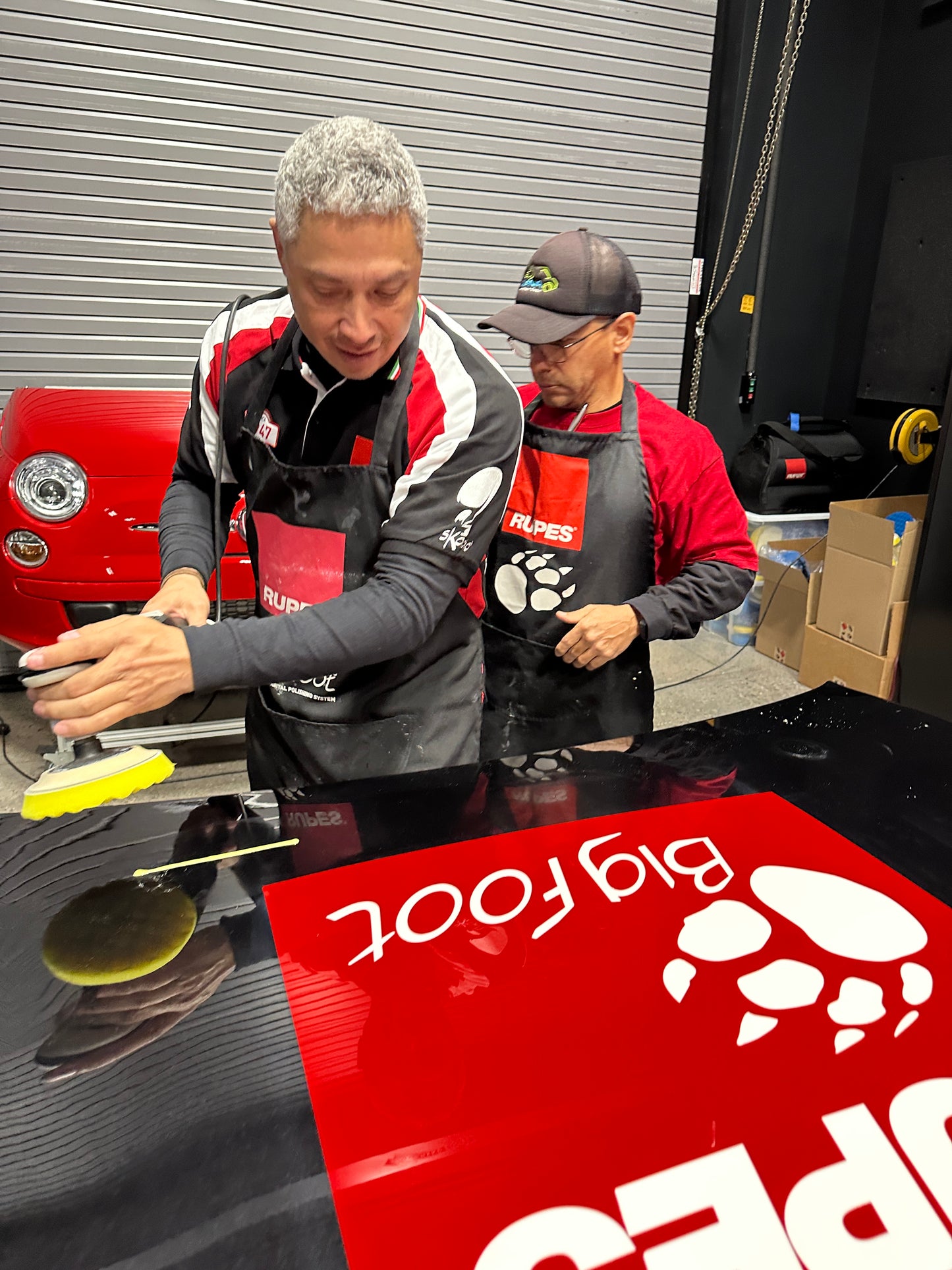 Paint Correction and Spot Sanding RUPES Training