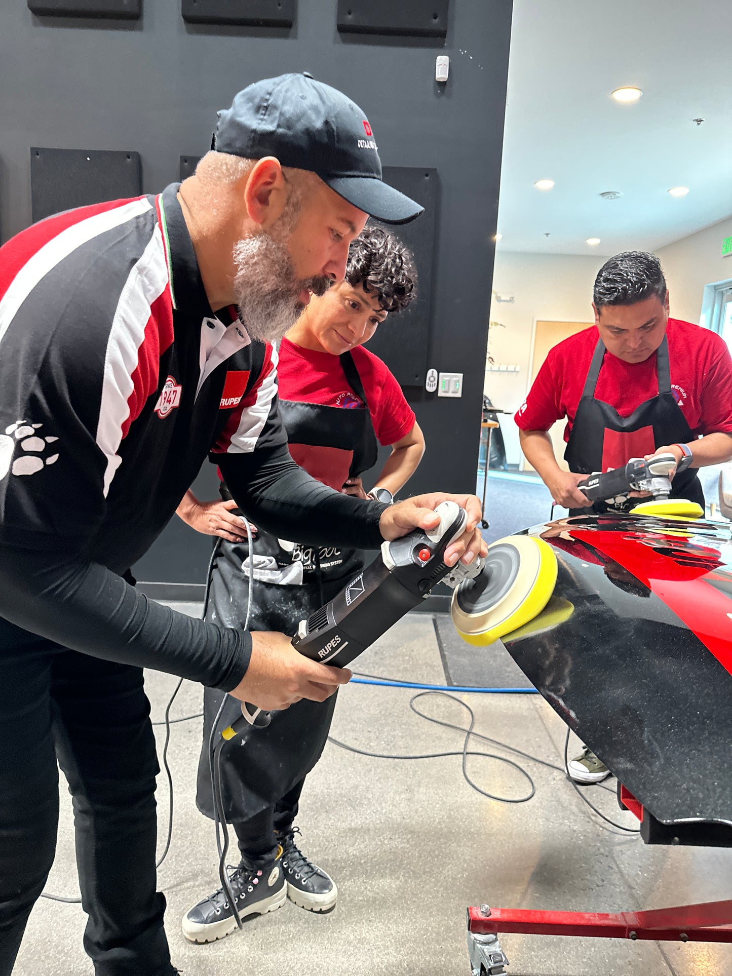 Paint Correction and Spot Sanding RUPES Training