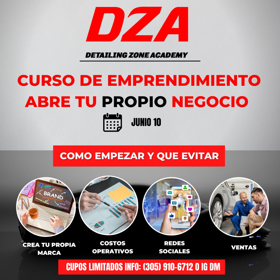 Curso completo de detallado de interiores y exteriores