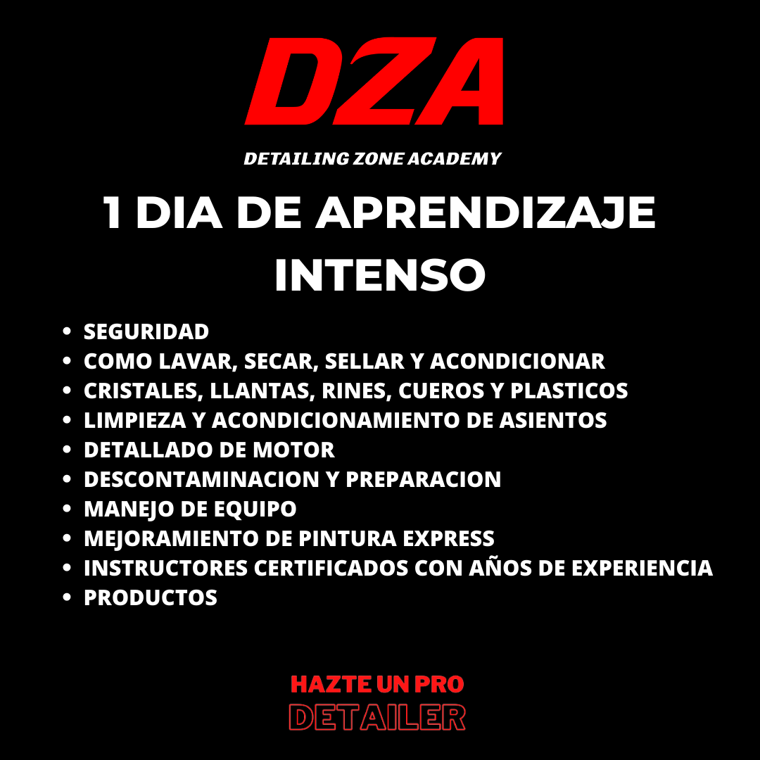 Curso completo de detallado de interiores y exteriores