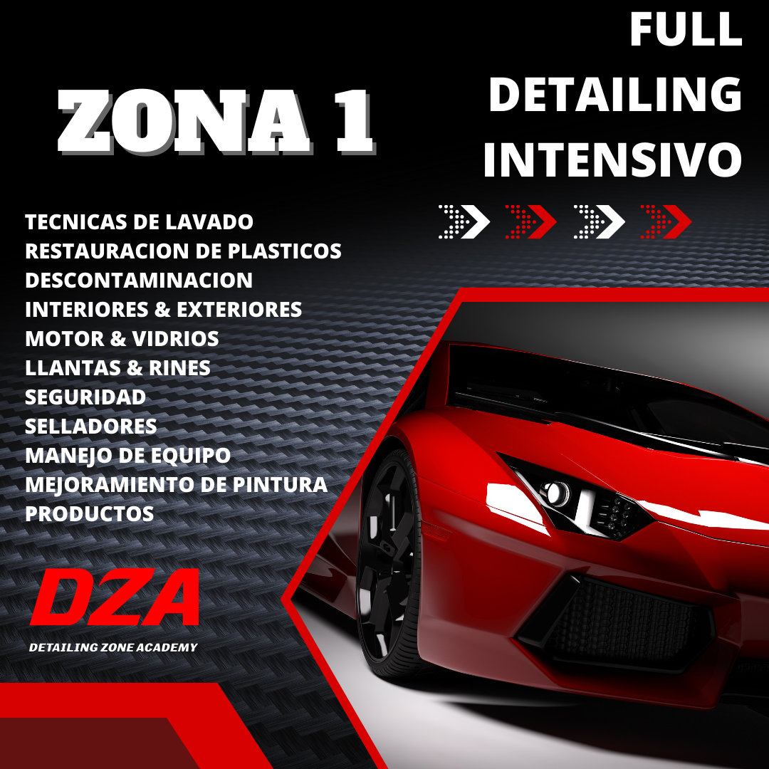 Curso completo de detallado de interiores y exteriores