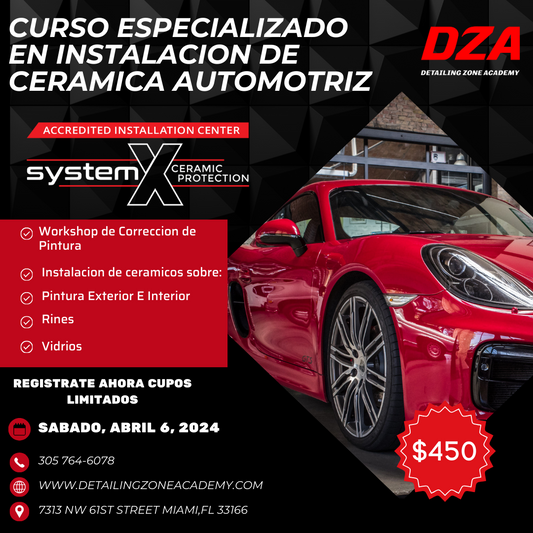 Ceramic Coating Certification Powered by System X