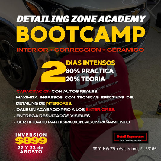 Entrenamiento Intensivo: Detallado Interior, Corrección y Recubrimiento Cerámico