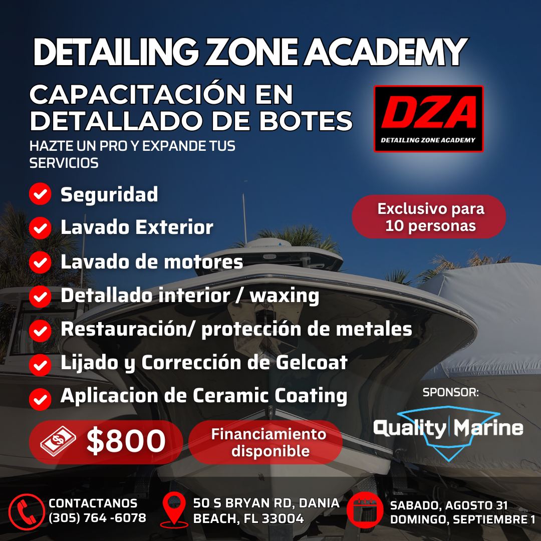 Detailing for Boats Course Detailing Zone Academy